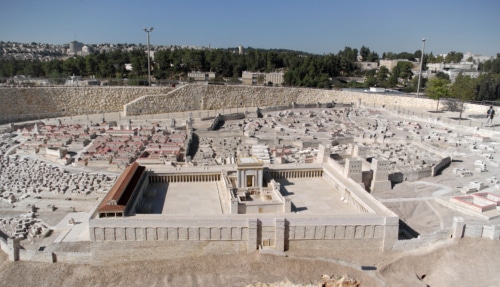 God's temple in Jerusalem