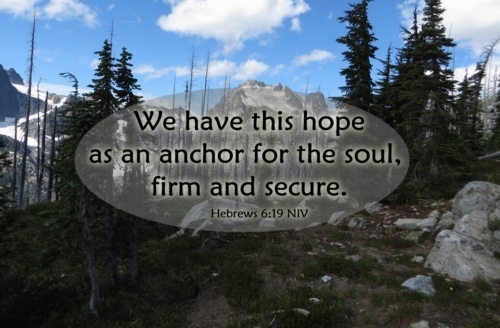 an anchor for the soul