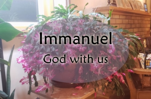 Immanuel, God with us