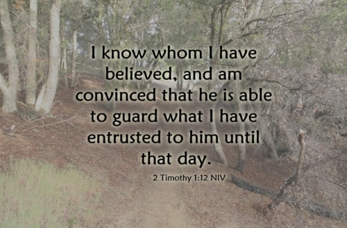 entrusted to Christ