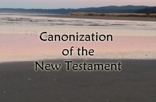 canonization of the New Testament