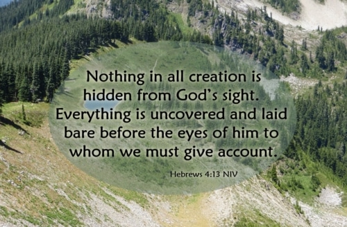 giving account to God