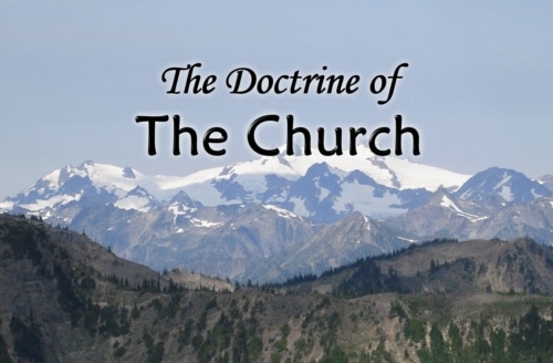 the doctrine of the church